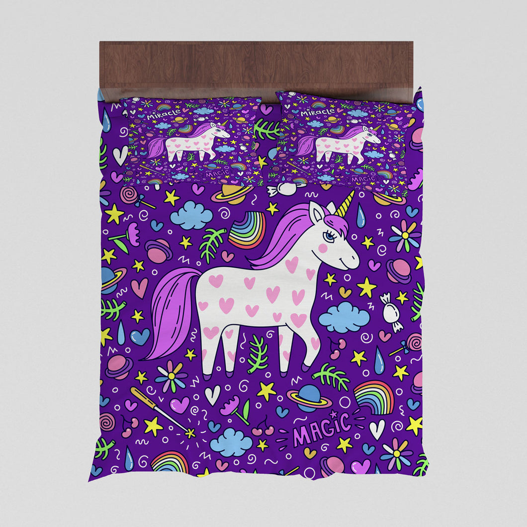 Miracle Unicorn Doona Cover