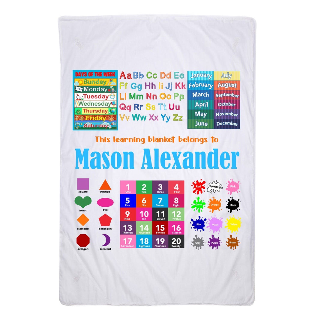 The Learning Mink Blanket
